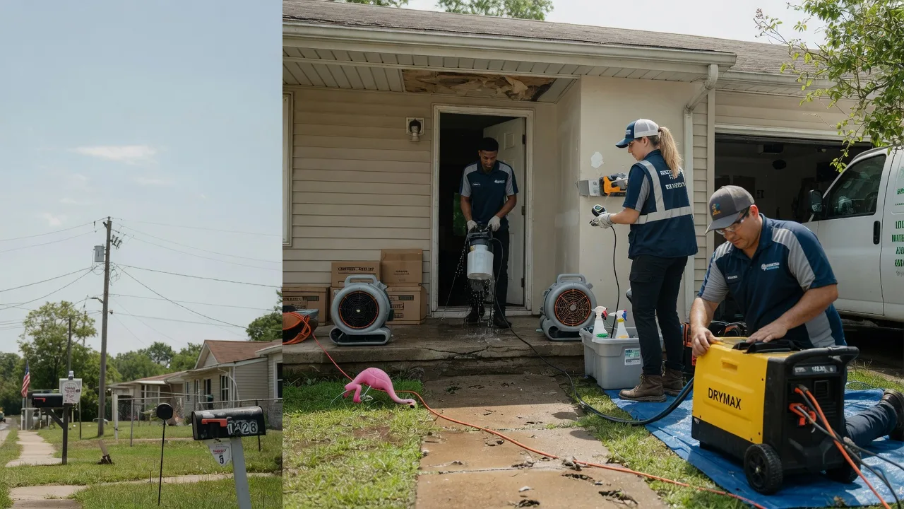 Storm Damage Water Removal in Brownsville, OR near me